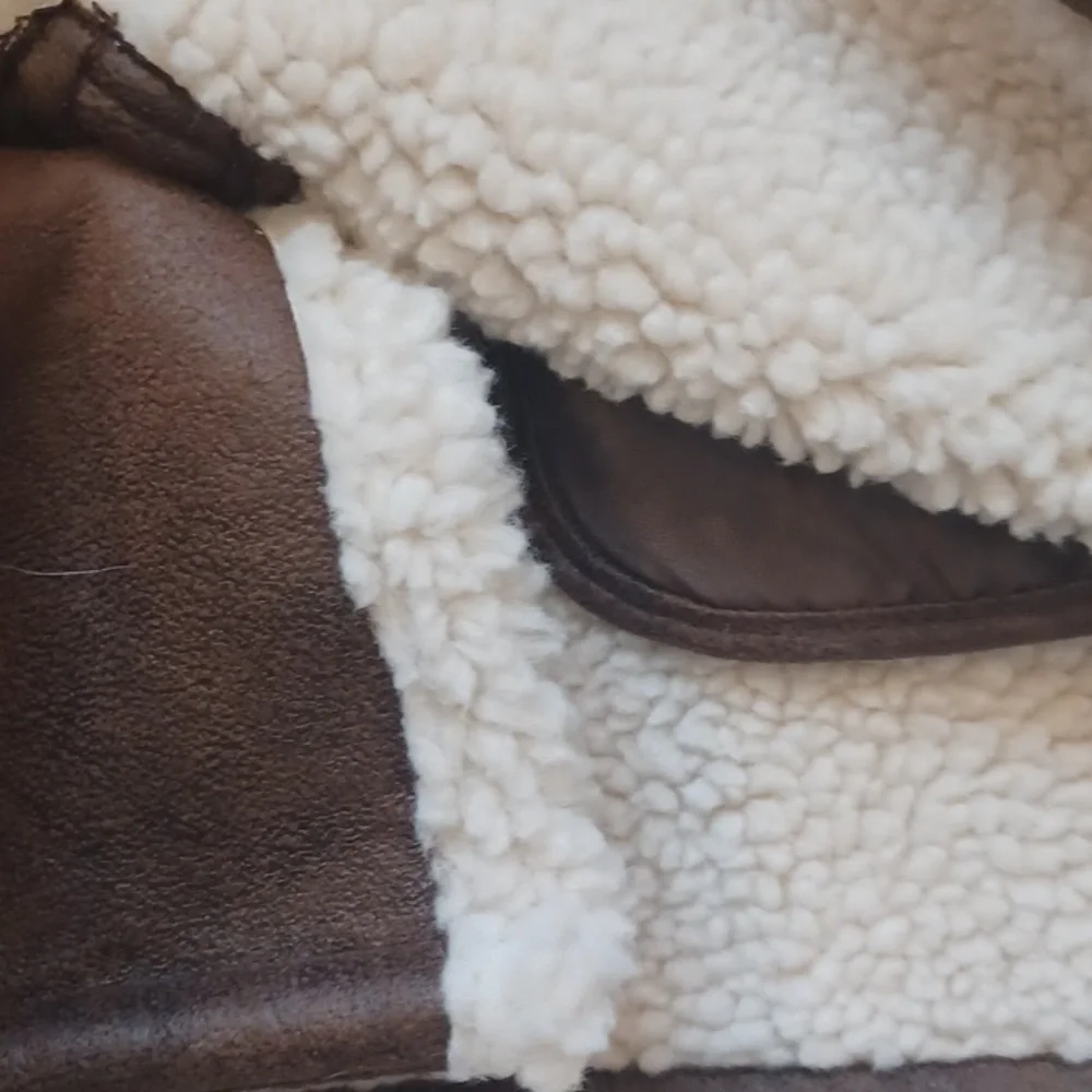 NWT Rainforest All-Weather Faux Leather/Suede Chestnut Brown Versatile Jacket - Picture 4 of 11